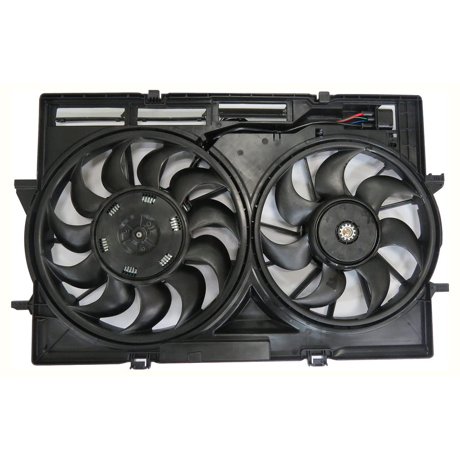 Replacement TYC 624630 Cooling Fan Assembly for AUDI