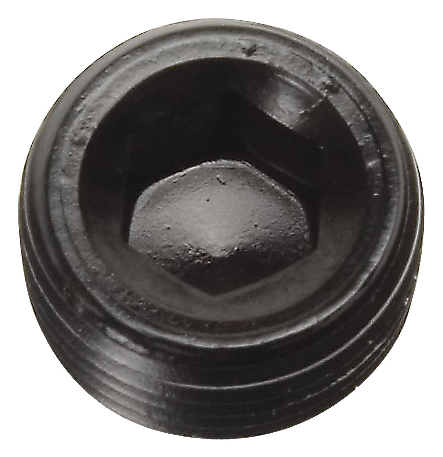 1/4" NPT INVERT HEX BLK FINISH EdelbrockPLUG