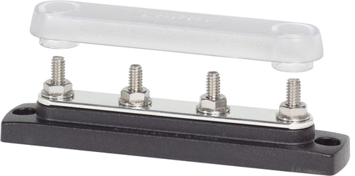 Blue Sea Systems 150 Amp Common BusBar 2307 with 4 studs and a cover