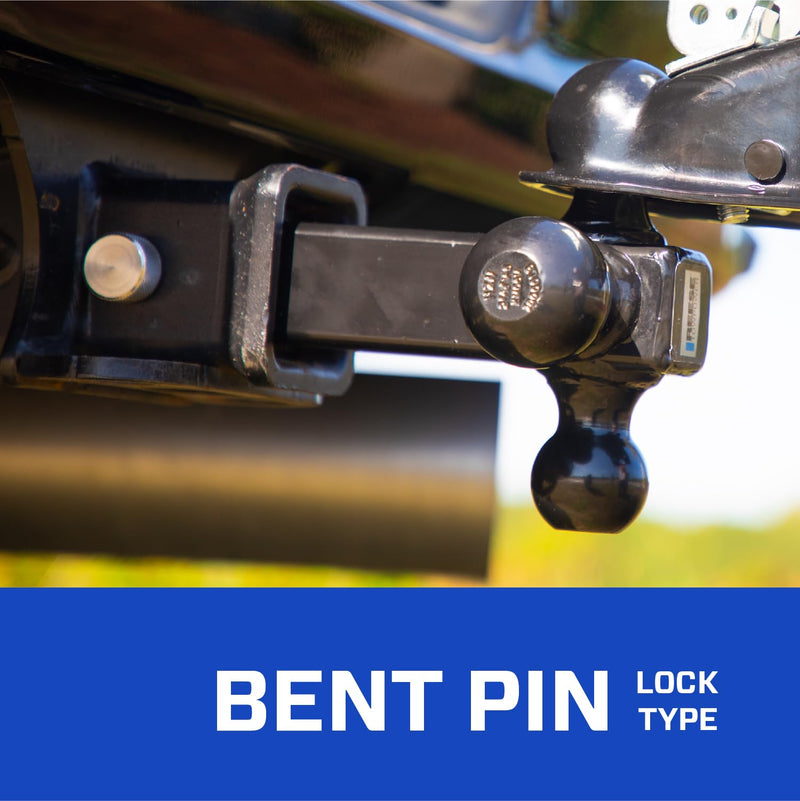 Chrome Bulldog (580400) Bent Pin Receiver Lock
