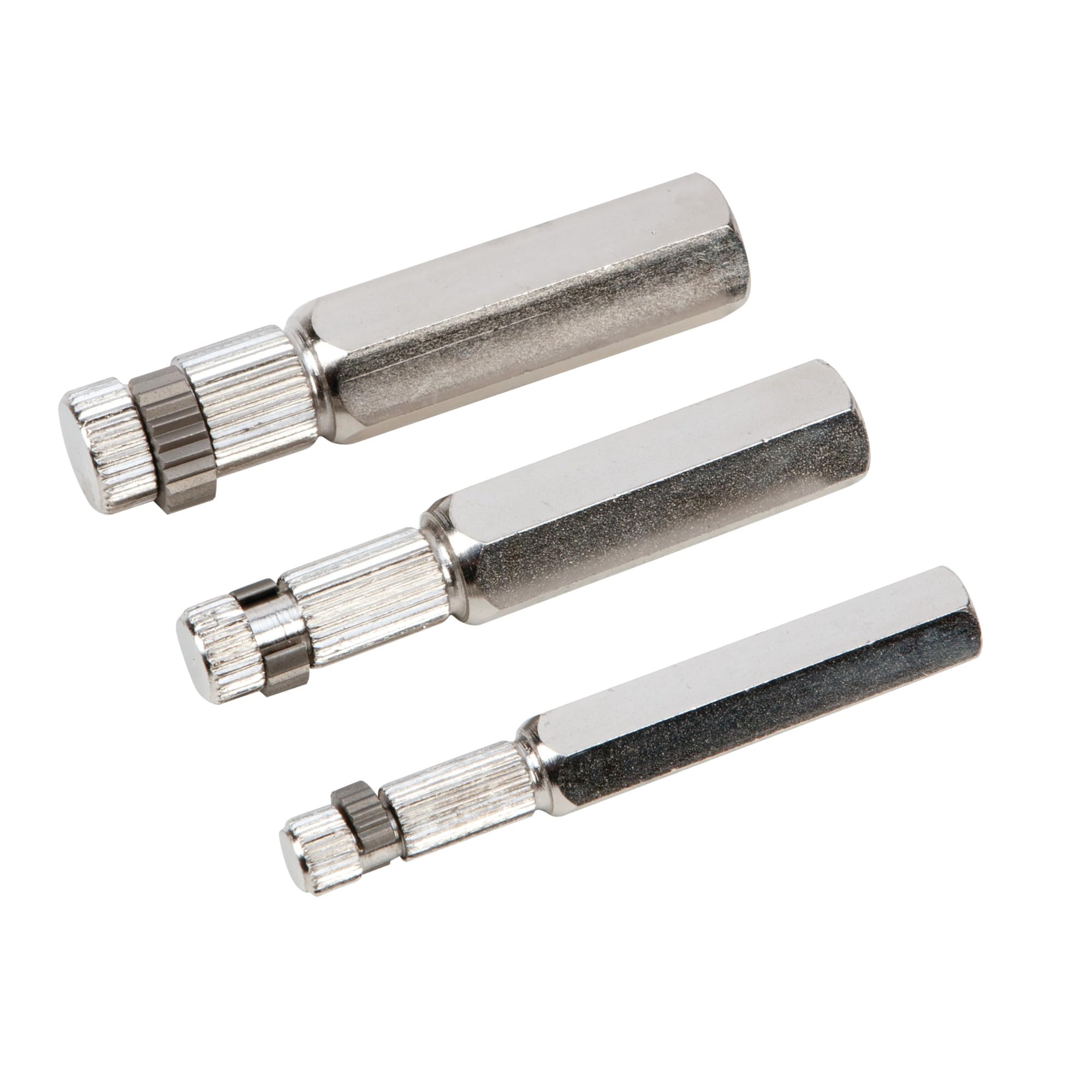 W83204 Performance Tool 3 Piece Set, Hardened Steel Construction, Broken Pipe Extractor, Government-Compliant, 3/8-inch, ½-inch, and ¾-inch Pipe Capacities