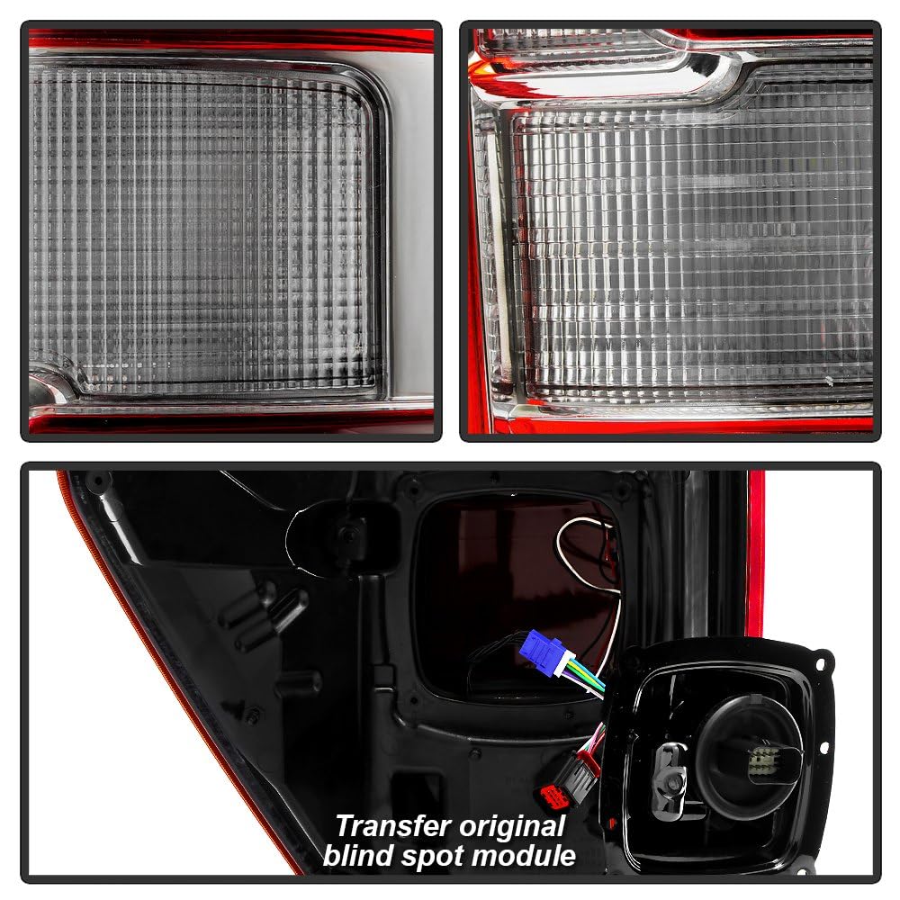 (POE) Ford F150 21-23 LED Tail Light w/Blind Spot - OE Right