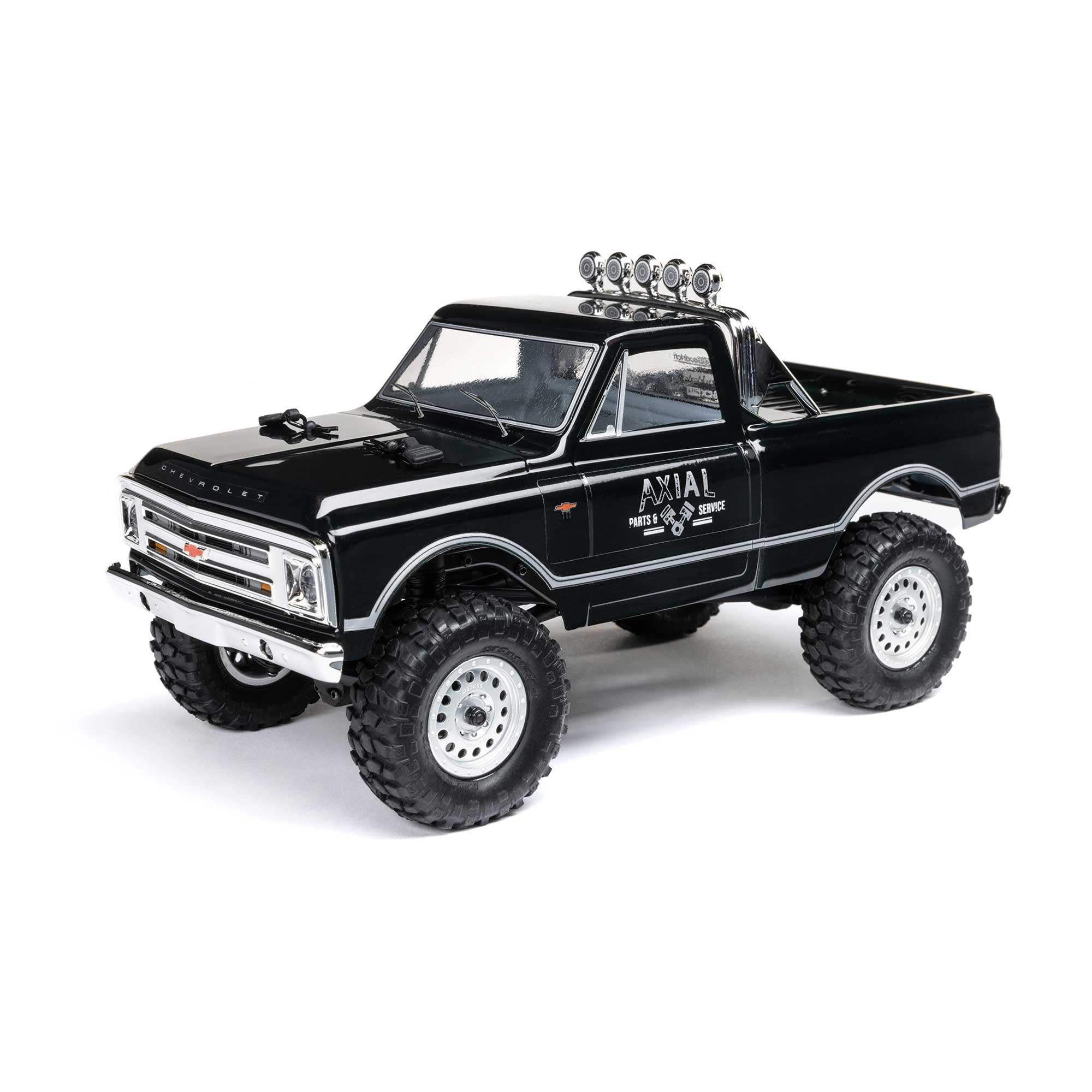 Axial 1/24 RC Truck SCX24 1967 Chevrolet C10 4WD RTR (Comes with Everything Needed to Run), Black, AXI00001V2T4