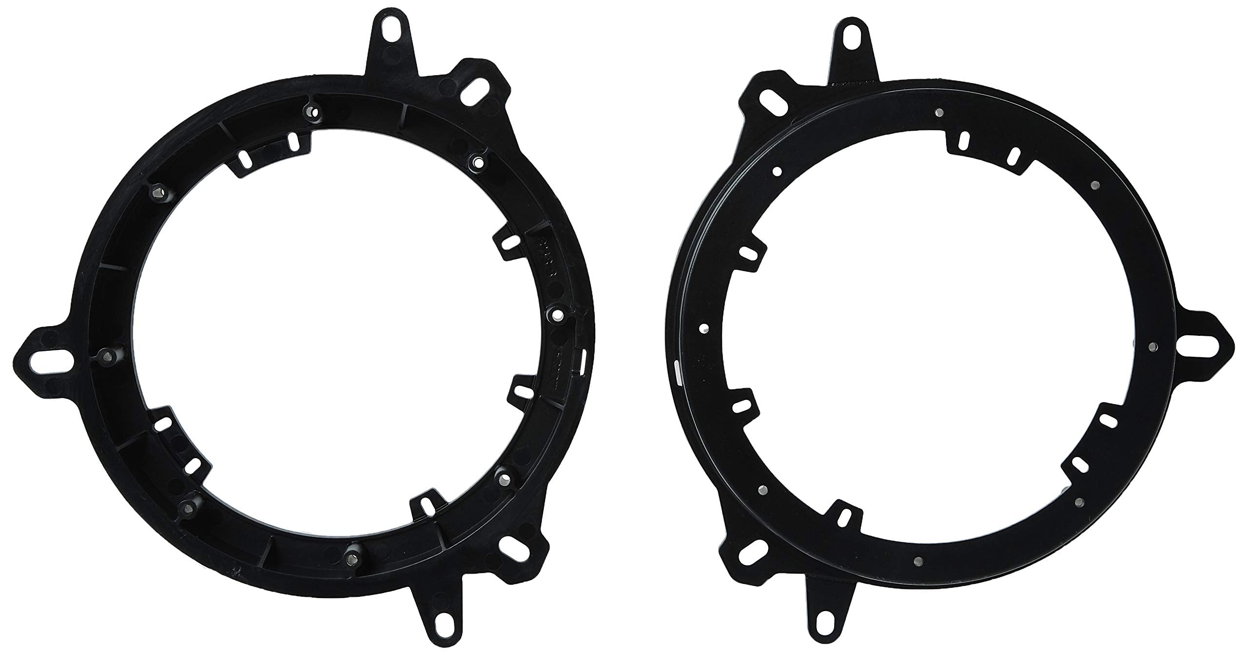 Metra 82-8148 Speaker Adapter 6" to 6.75" Fits Select Toyota/Lexus/Scion 1998-2025 Vehicles, Black