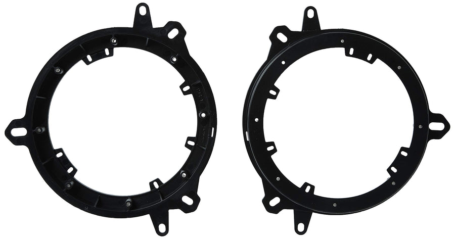 Metra 82-8148 Speaker Adapter 6" to 6.75" Fits Select Toyota/Lexus/Scion 1998-2025 Vehicles, Black