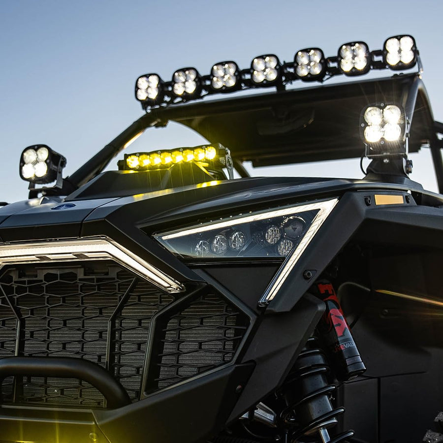 Baja Designs A-Pillar XL Sport LED Light Kit for Polaris RZR Pro R UTV - Includes Wiring Harness