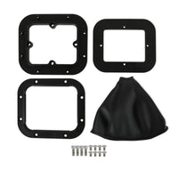 Hurst Shifter Boot and Bezel 115500HST - Rectangular - Black Finish
