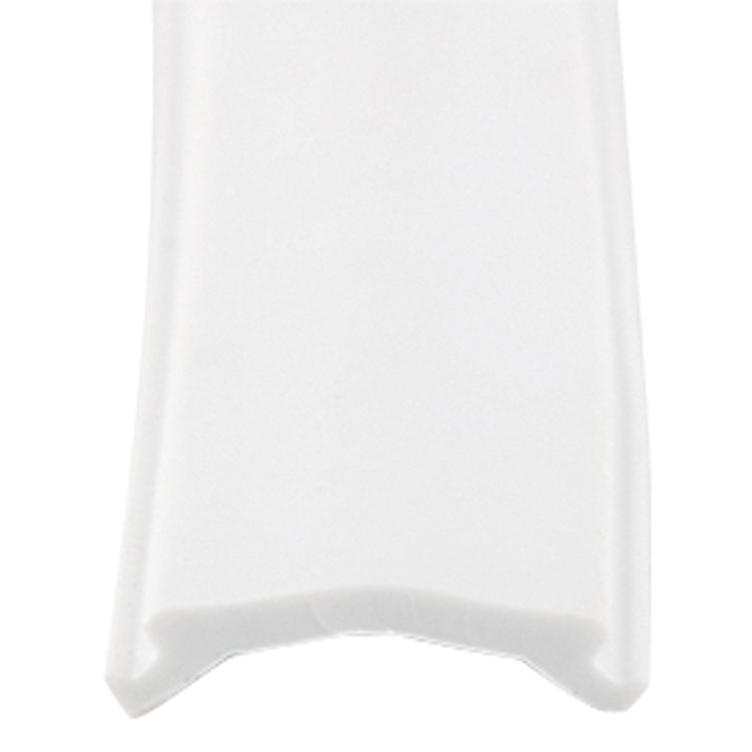 Polar White AP Products 011-398 Flexible Vinyl Screw Cover