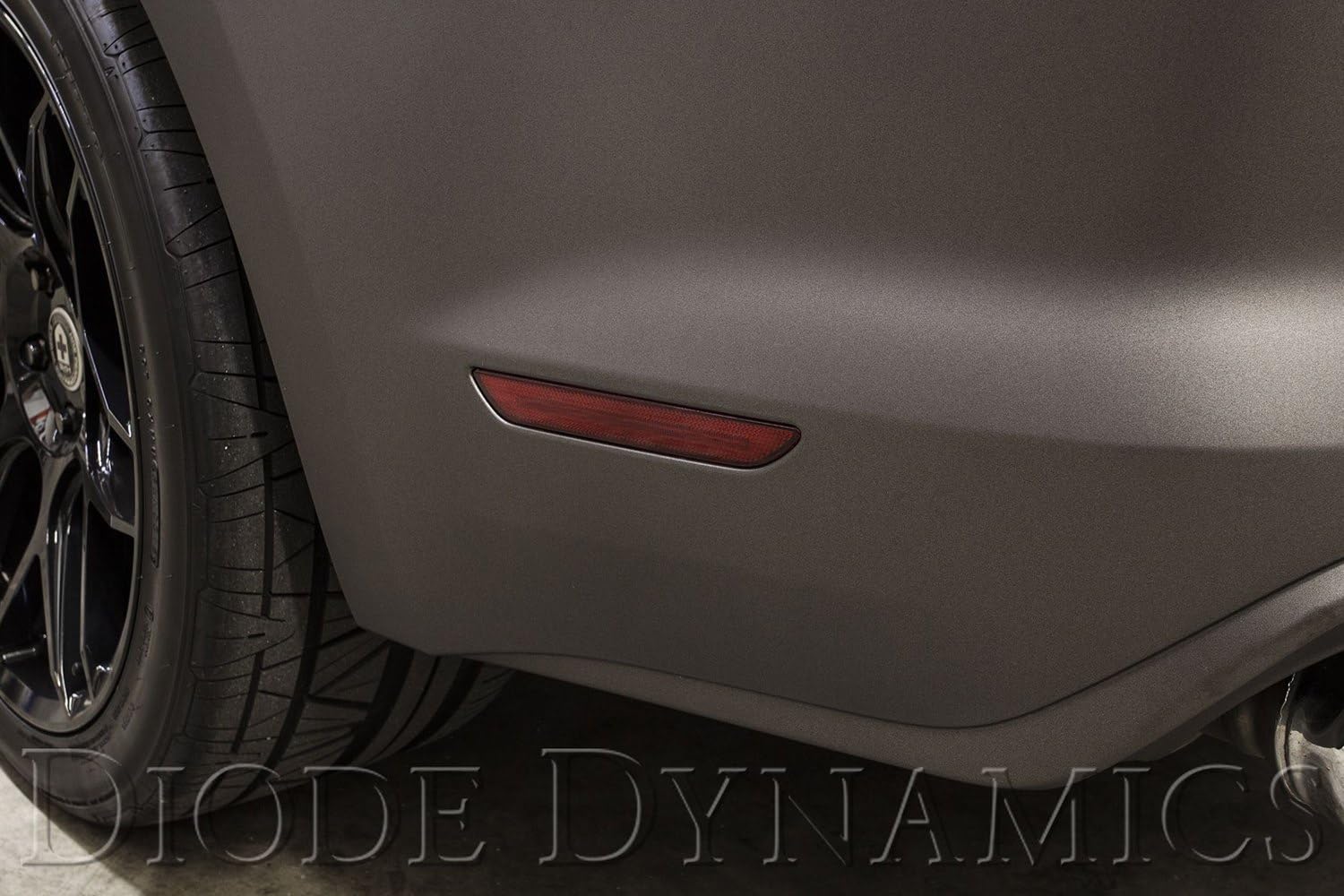 LED Sidemarkers Diode Dynamics for 2015-2021 Ford Mustang, Smoked (Set)