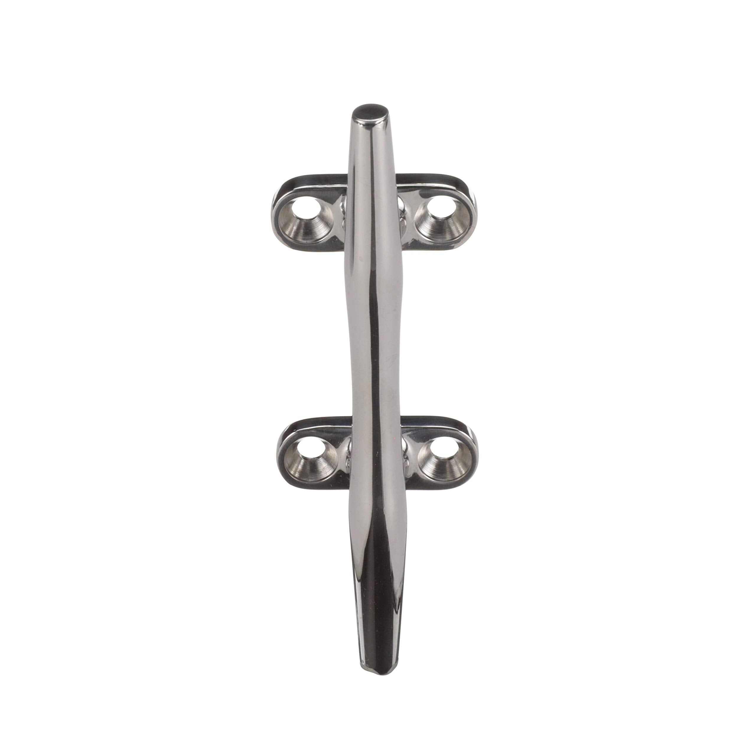 Herreshoff Cleat Attwood 66398-3 — 5-in. Long, 316 Stainless Steel, Pre-Drilled for Four (4) #10 Fasteners (Not Included)