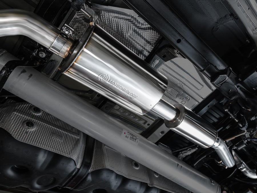 0FG AWE Tuning Exhaust for 3rd Gen Toyota Tundra - Dual Diamond Black Tips