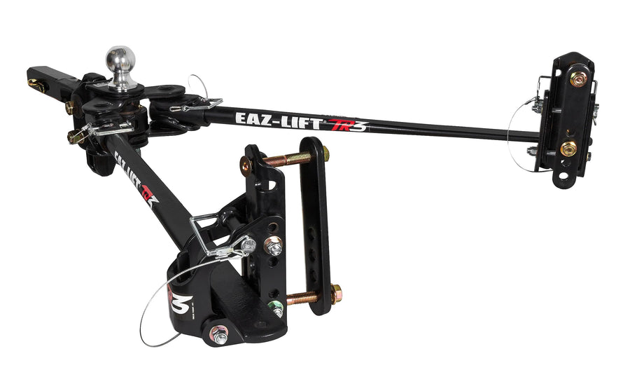 Eaz-Lift Camco TR3 800lb Weight Distribution Hitch Kit - Features 1,000lb Max Tongue Weight Rating, Pre-Installed 2-5/16-inch Hitch Ball, and Adjustable Sway Control - (48904)