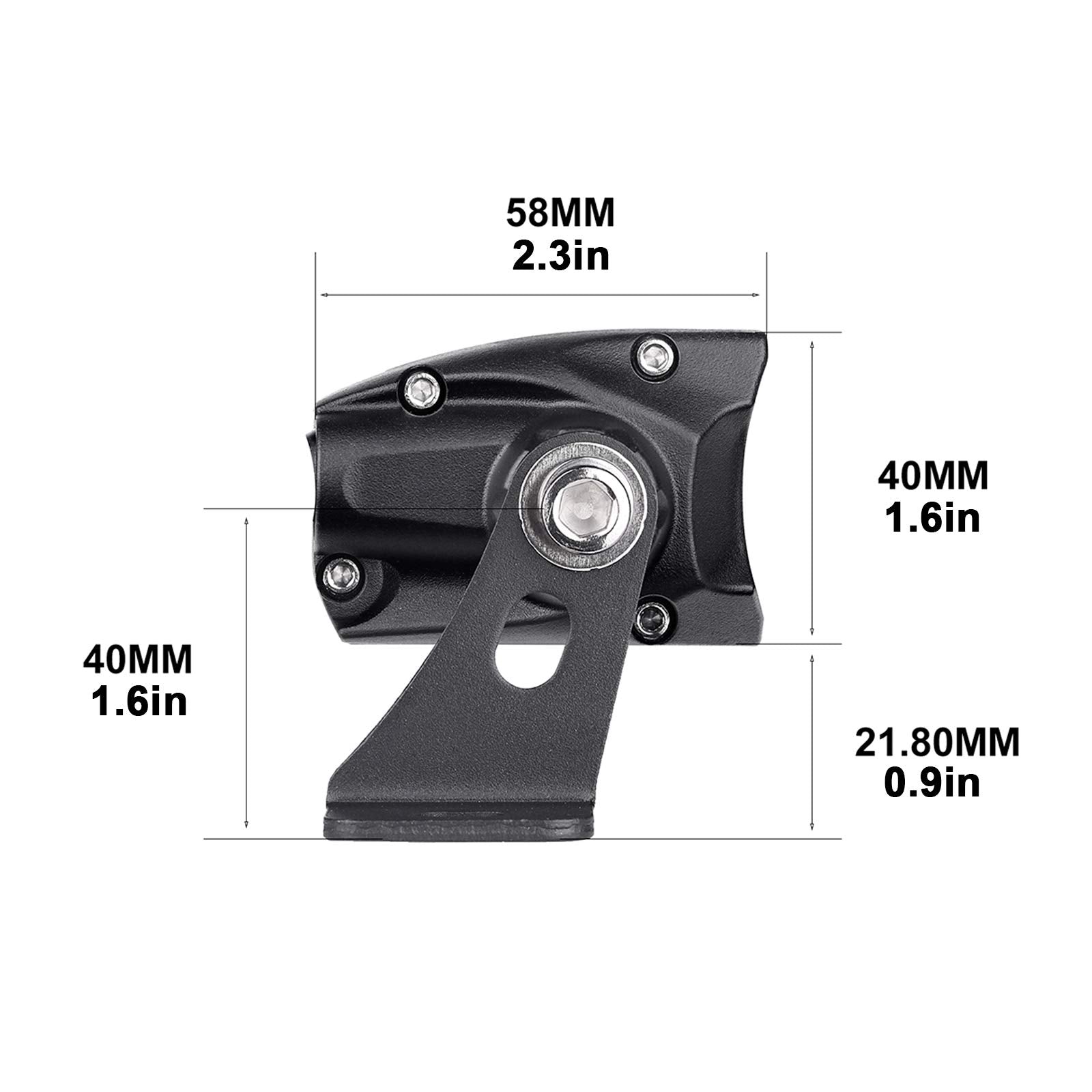 2nd Gen XKGLOW Razor Light Fog Strobe Combo With Wire & Switch 10in