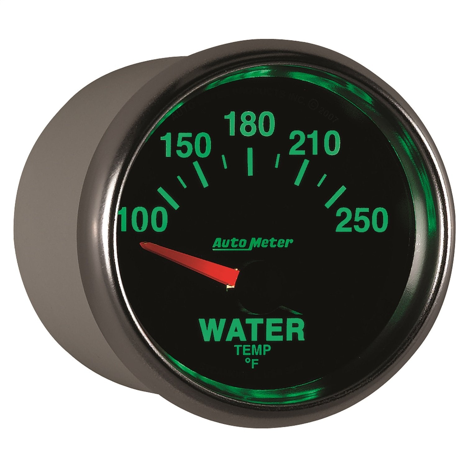 AUTO METER 2-1/16" 100-250 F Short Sweep Electric Water Temperature Gauge 3837 GS