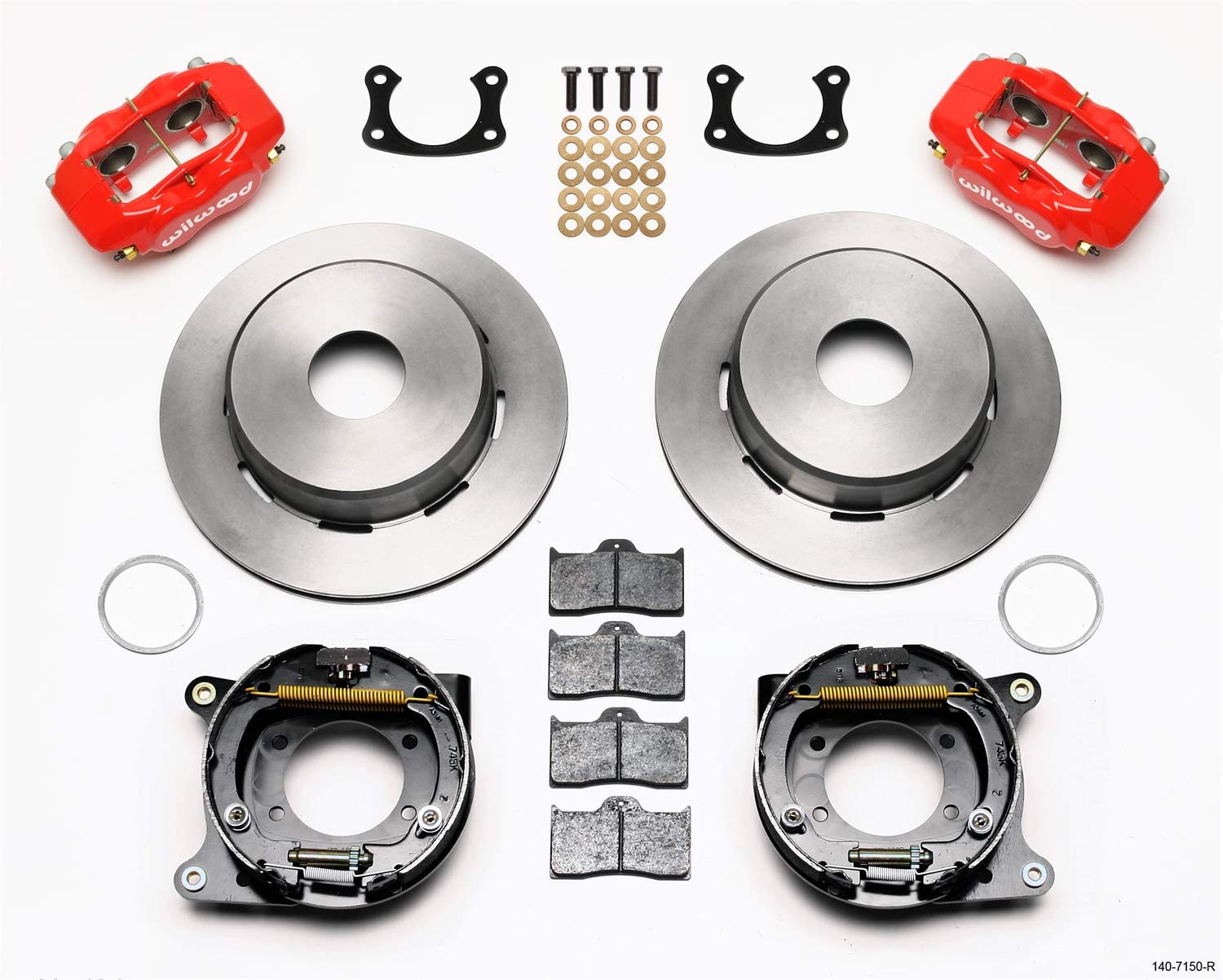 P/S FDLI Park Brake Kit, Red
