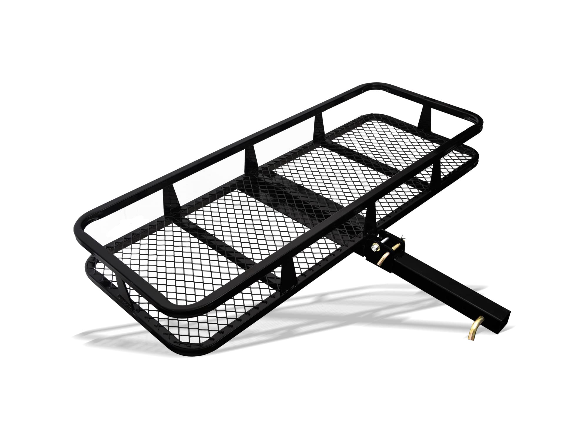 59-Inch ARMORDILLO Foldable Universal Mesh Rear Hitch Cargo Basket Fits 2" Receiver Tube
