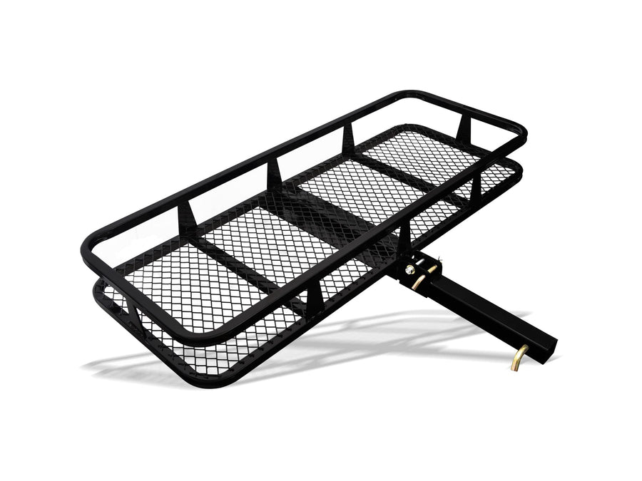 59-Inch ARMORDILLO Foldable Universal Mesh Rear Hitch Cargo Basket Fits 2" Receiver Tube