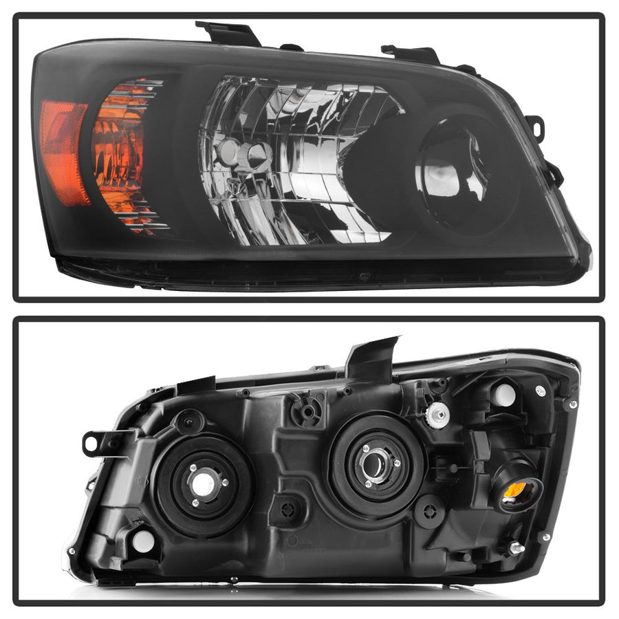 OEM Style Xtune Headlights (HD-JH-THIGH04-AM-BK)