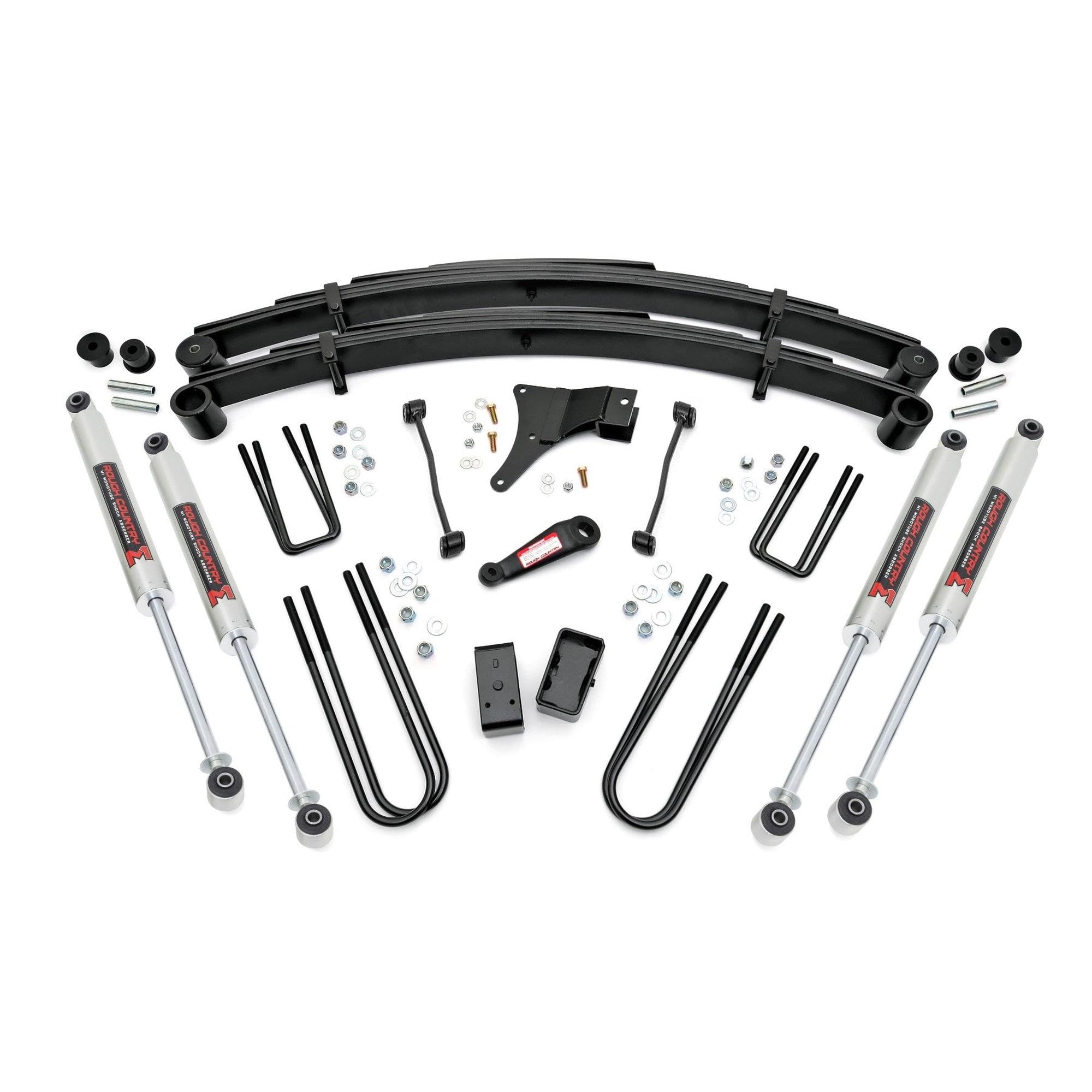 4" Rough Country Suspension Lift Kit for 1999 Super Duty | Pre 3-1-1999-49440