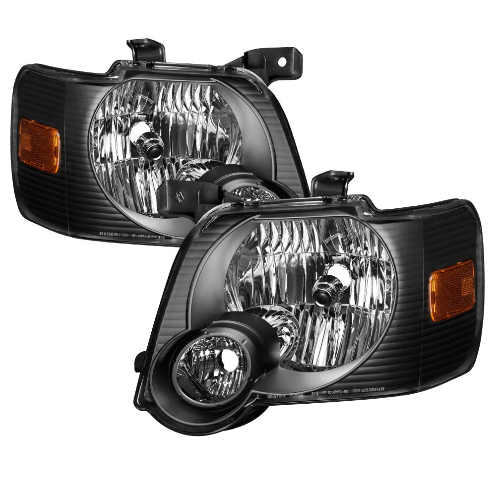 Headlight Xtune HD-JH-FEXP06-AM-BK, 1 Pack