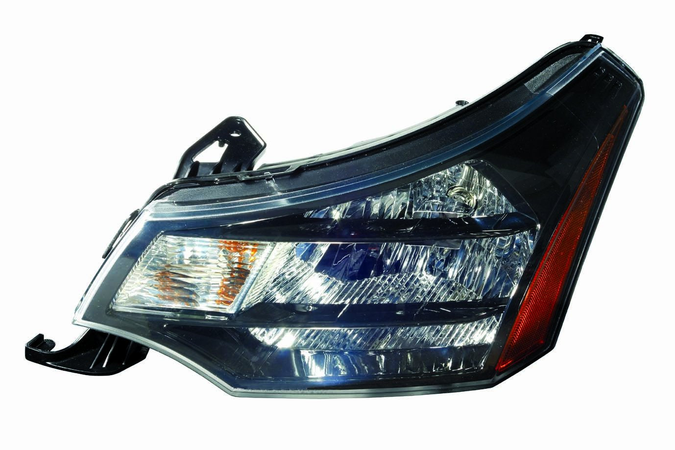 DEPO 330-1138L-AC7 Headlight Assembly Compatible With Ford Focus Coupe 09-10 / Sedan 10-11 (10-11 Sedan SES Model) LH Driver USA Driver Side CAPA