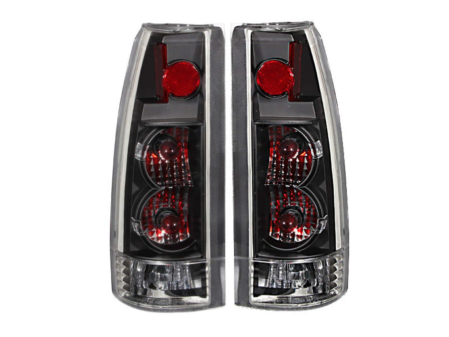 Chevrolet Anzo USA 211144 Black Clear-New Generation Tail Light Assembly - (Sold in Pairs)