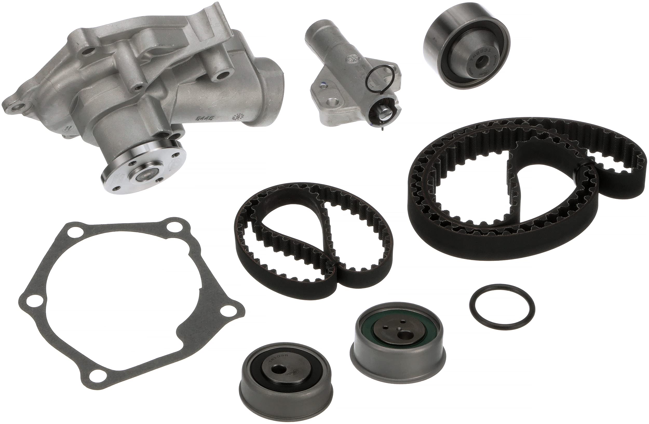 Gates PowerGrip TCKWP340 Premium Timing Belt Component Kit with Water Pump