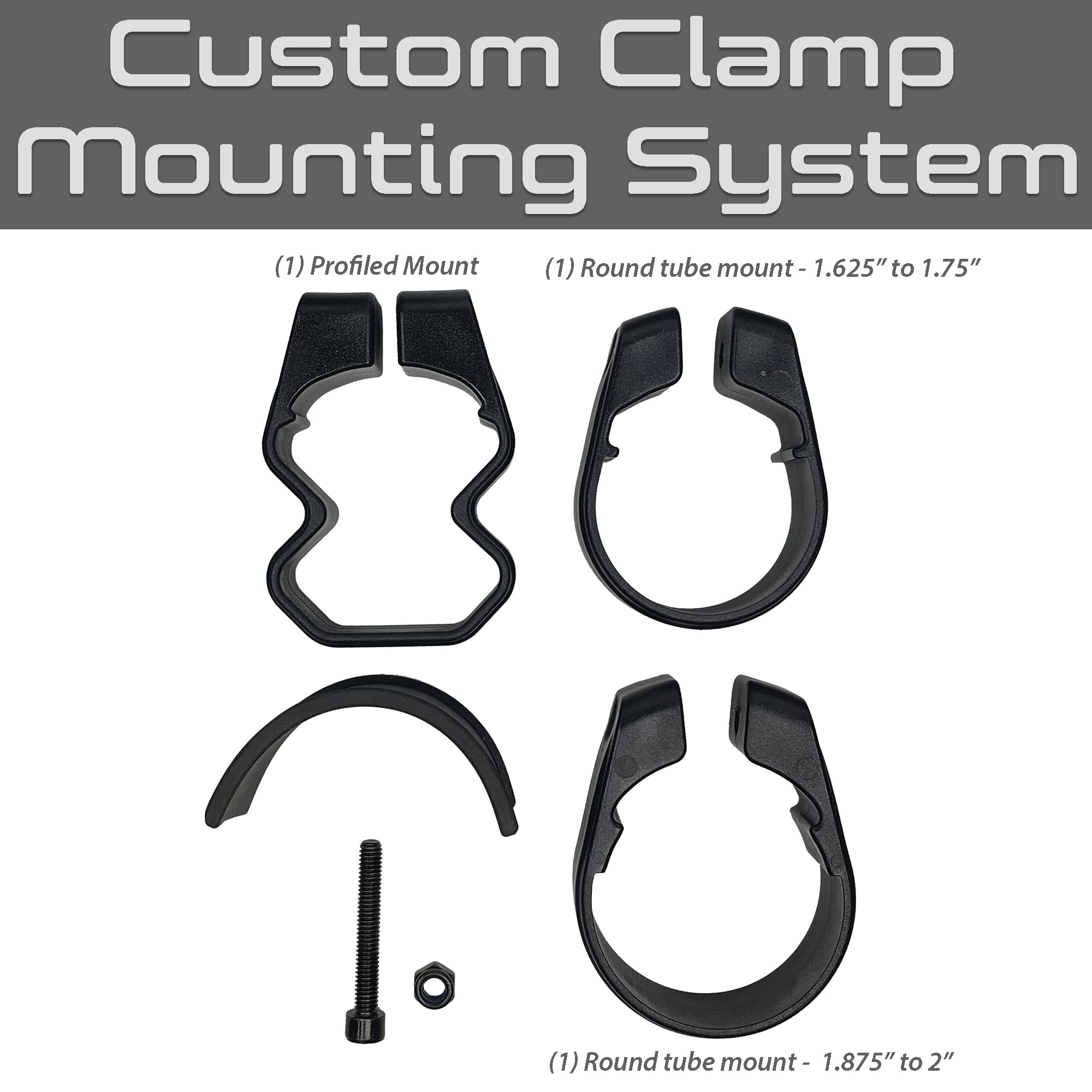 UTVMIR-ES1, ATV TEK Elite UTV Deluxe Single Side Mirror with Dual Axis Breakaway - Round Tube & Profiled roll cages