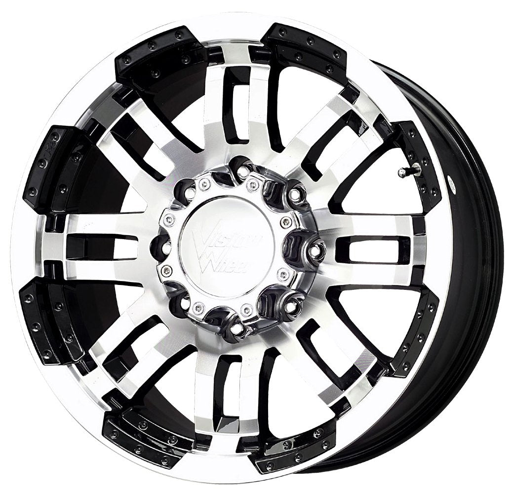 Warrior Vision 375 Gloss Black Wheel with Machined Face (18x8"/5x150mm)