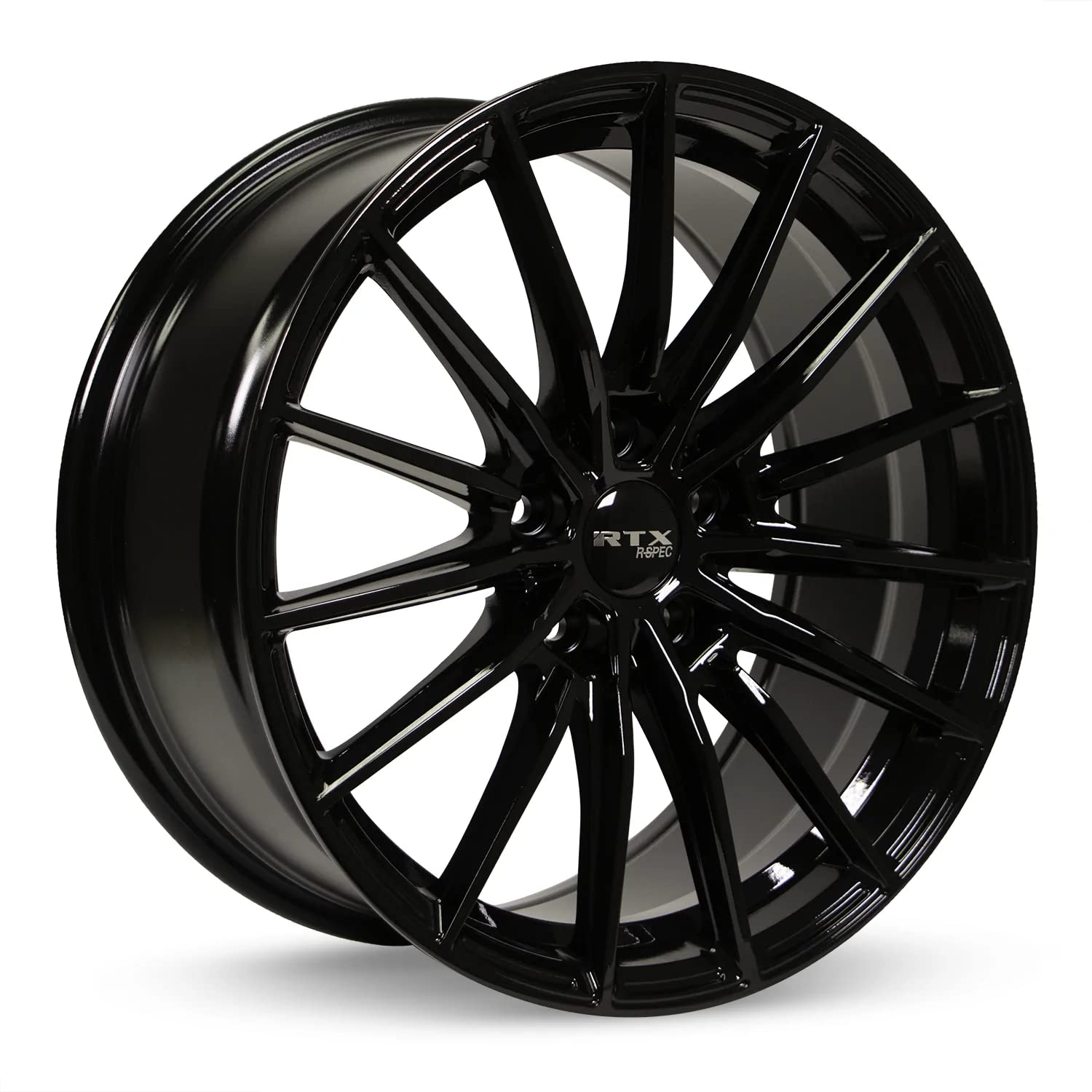 20x8.5 RTX FF15 Custom Wheel - 40 Offset, 5x114.3 Bolt Pattern, 73.1mm Hub - Gloss Black Rim