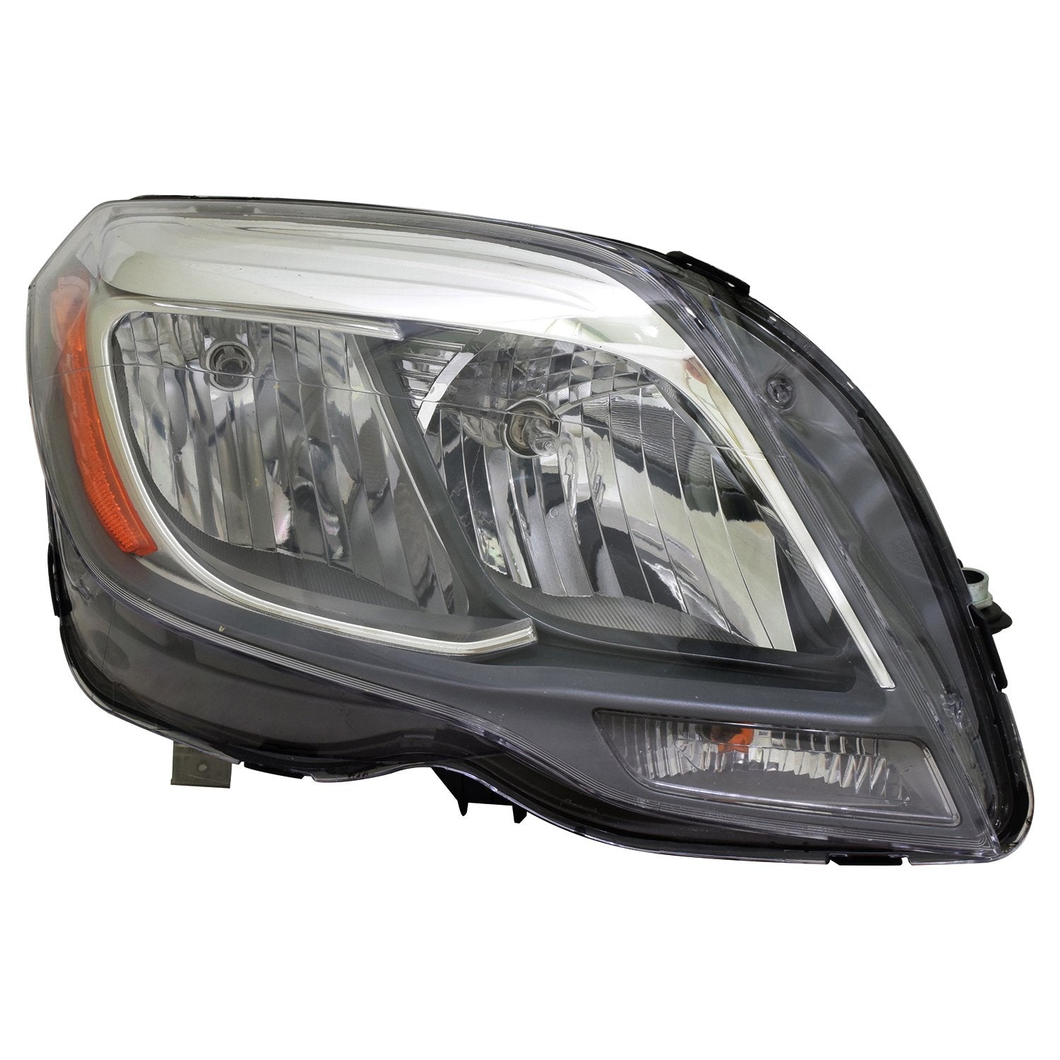 Right TYC Headlight Assembly Compatible with 2013-2015 Mercedes Benz GLK class