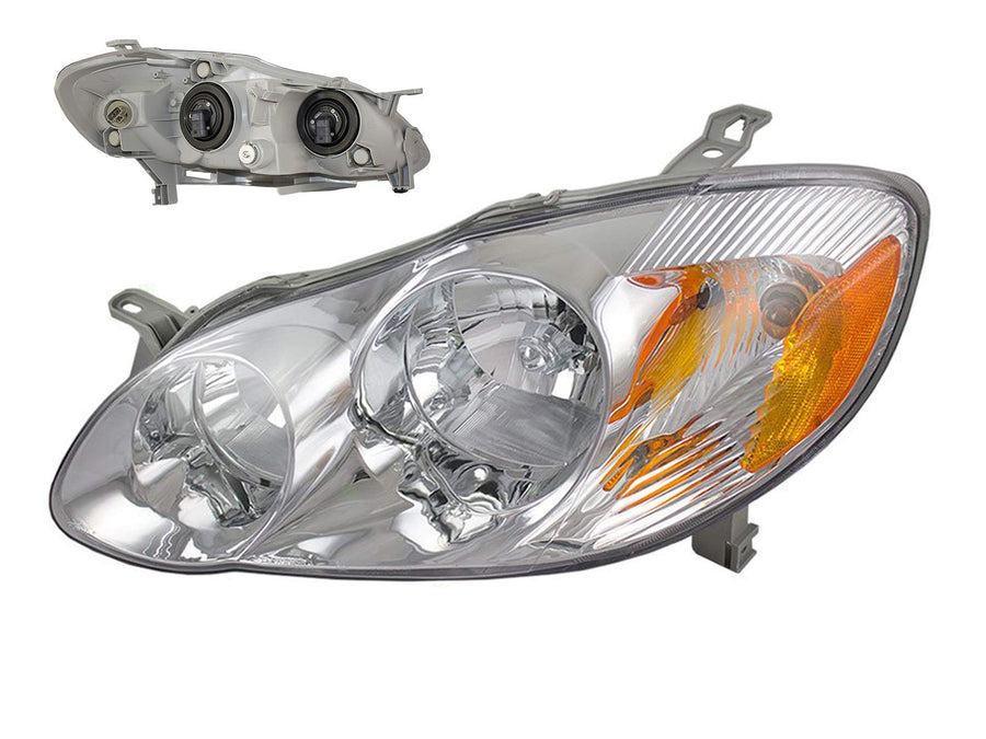 Replacement Driver Side DEPO 312-1160L-AS1 Headlight Assembly