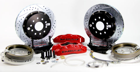14" Pro+ Brake Sys Rr Red Baer Brakes 60-87 C10 (4302504R)