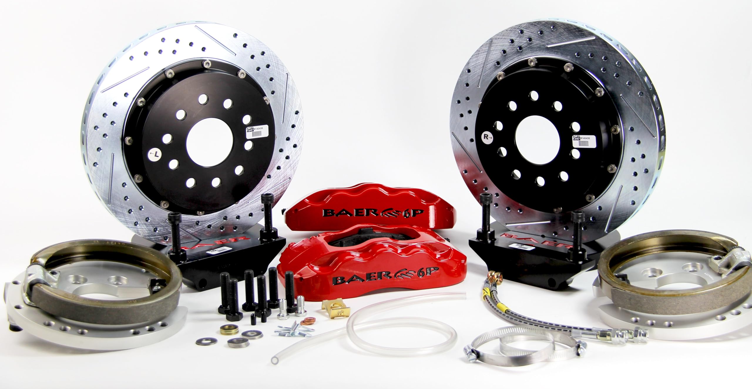 14" Pro+ Brake Sys Rr Blk Baer Brakes 88-99 C1500 (4302532B)