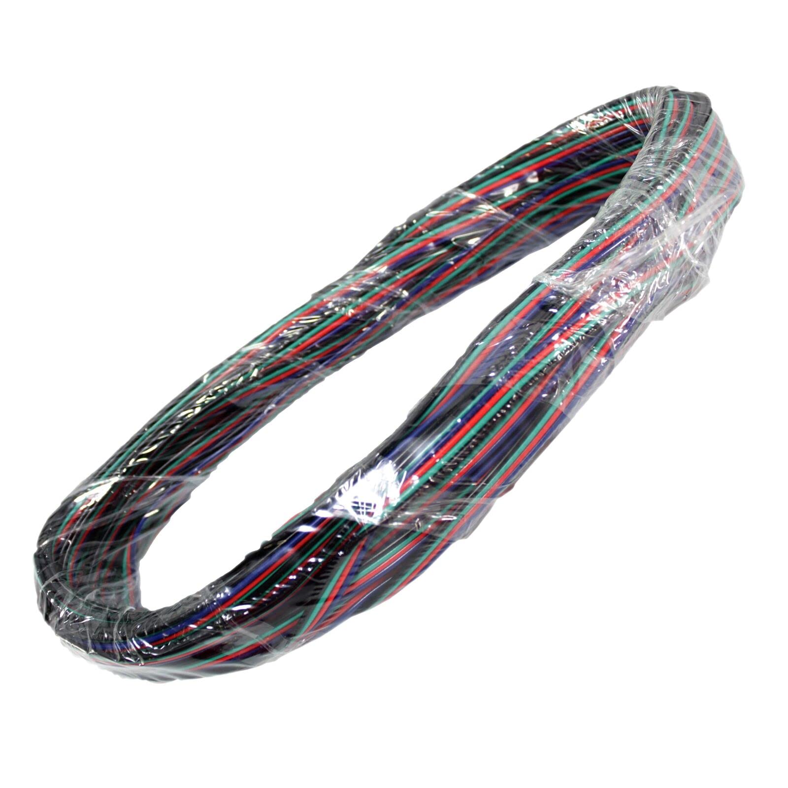 Heise - RGB Wire 4 Conduct for He-5MRGB-1 RGB Strip - 50Ft Ea (HE-RGBWIRE50-1)