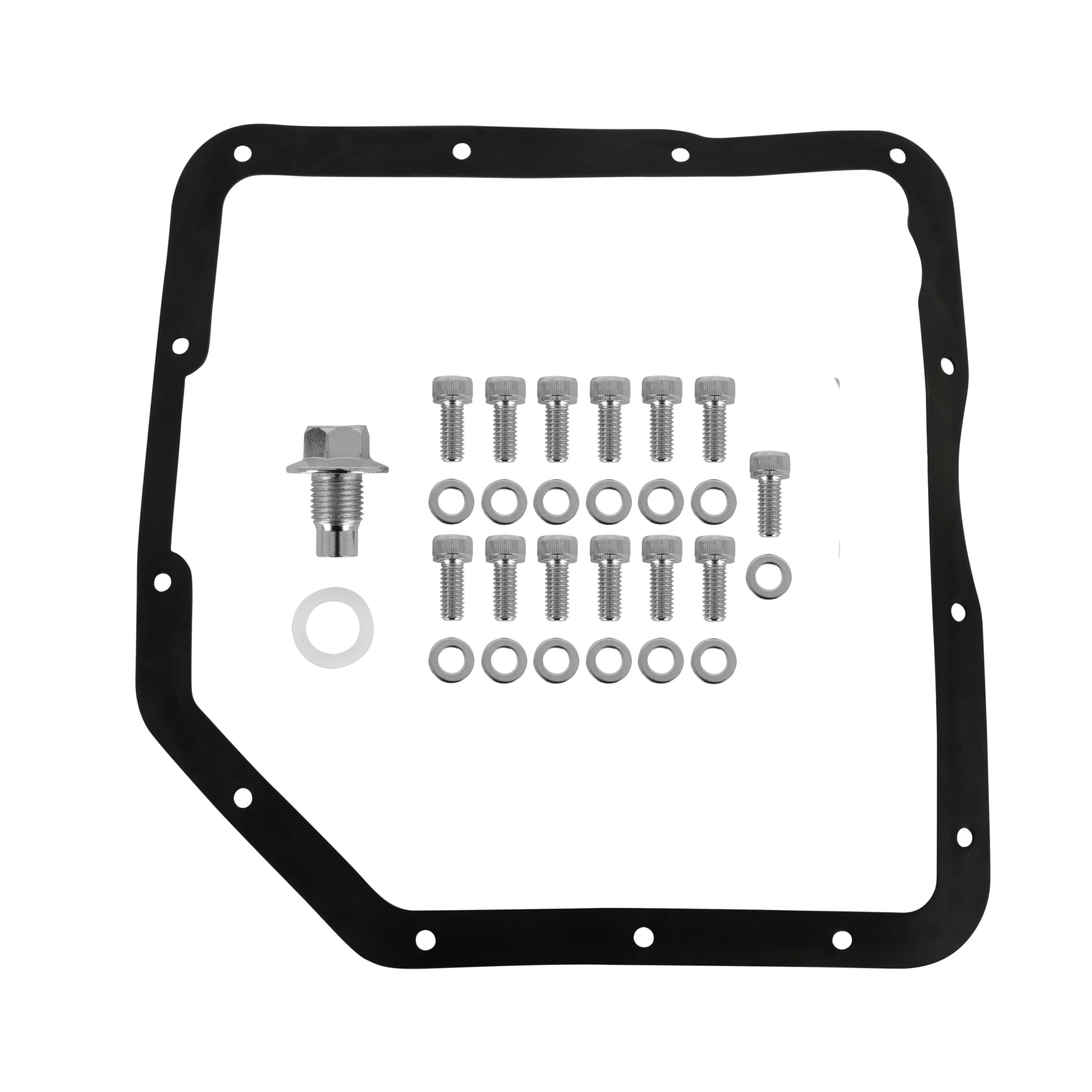 Transmission Oil Pan Mr. Gasket 9791G - Polished Aluminum