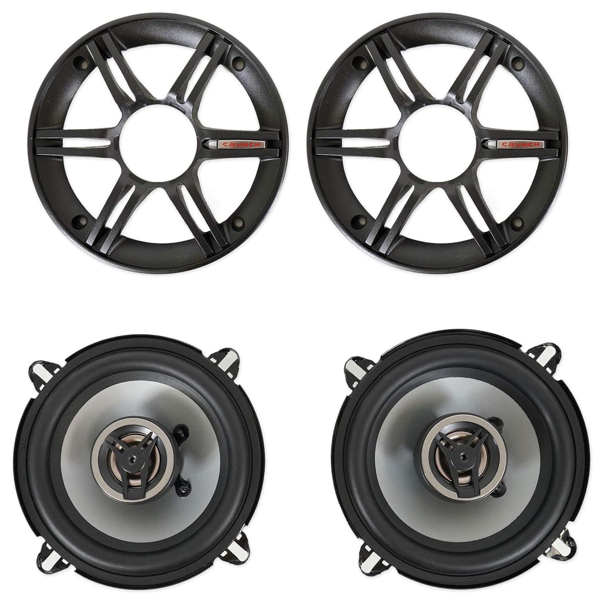 CS525CX Crunch Full Range Coaxial Car Speaker, 5.25"