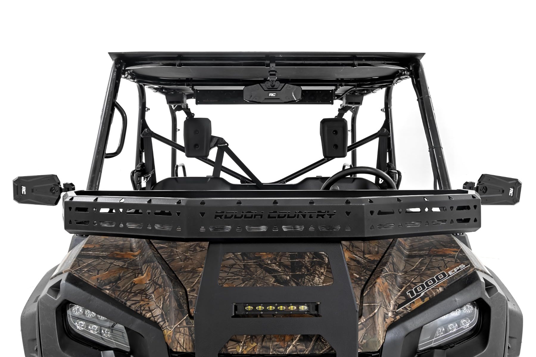 Rough Country Side Mirrors Aluminum for 1.5-2.0" Roll Bars | Universal - 99209