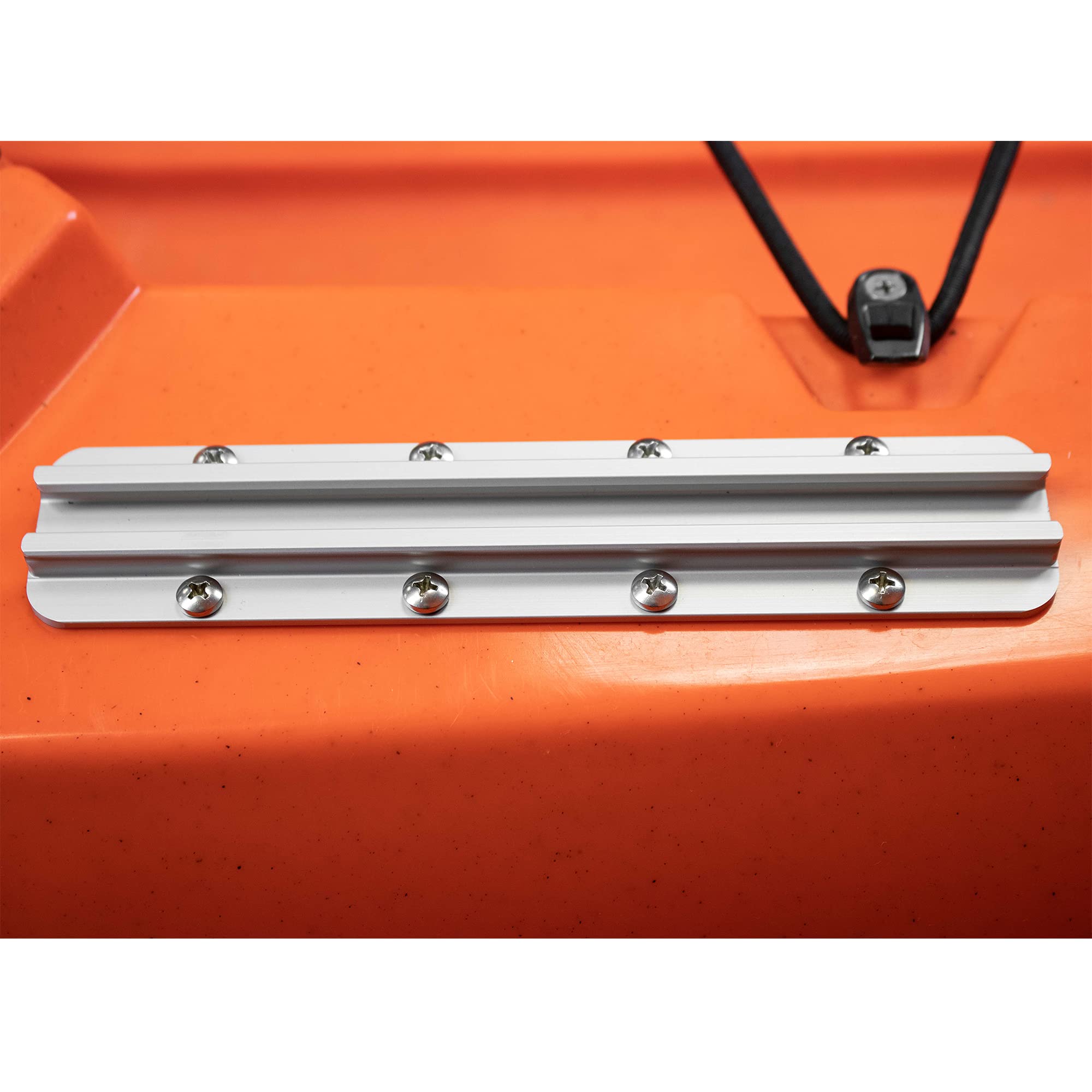GearTrac YakAttack GTTL175 Top Loading 8" Mounting Track | Heavy Duty Surface Mount for Kayak, Canoe, Boat, ATV | Made in USA