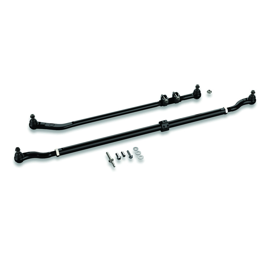 JK TeraFlex 1853900 HD Tie Rod and Drag Link Kit, Black
