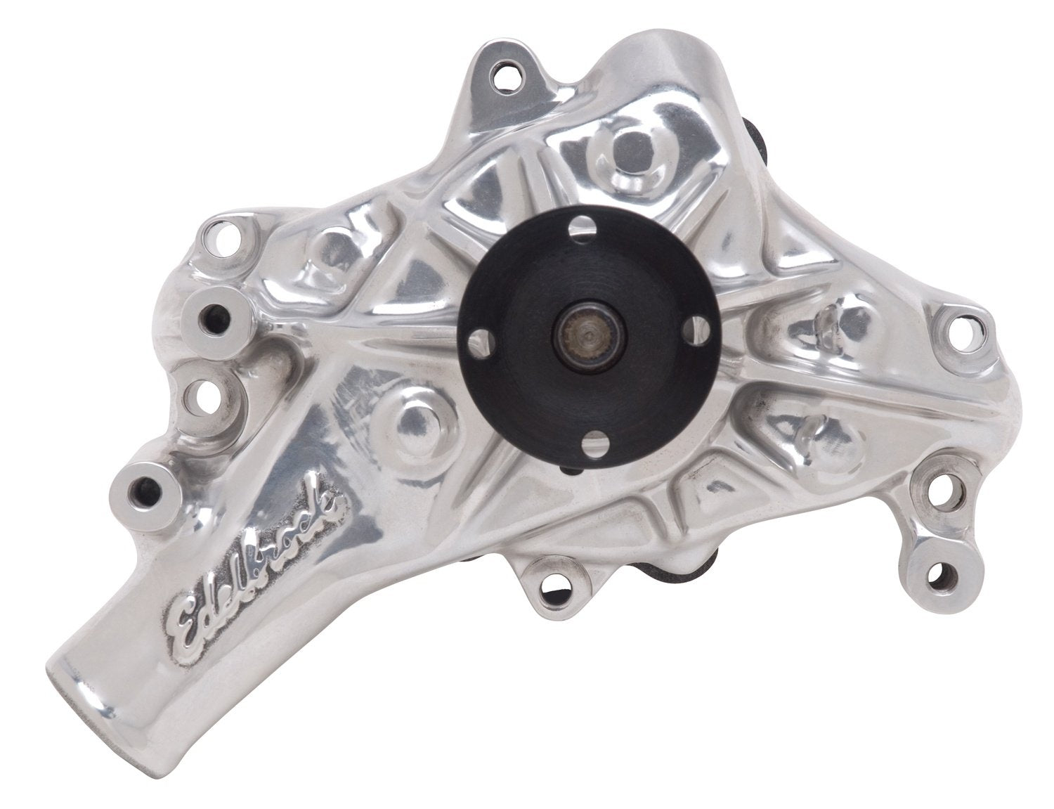 Victor Series Edelbrock 8821 Polished Long Style Mechanical Water Pump