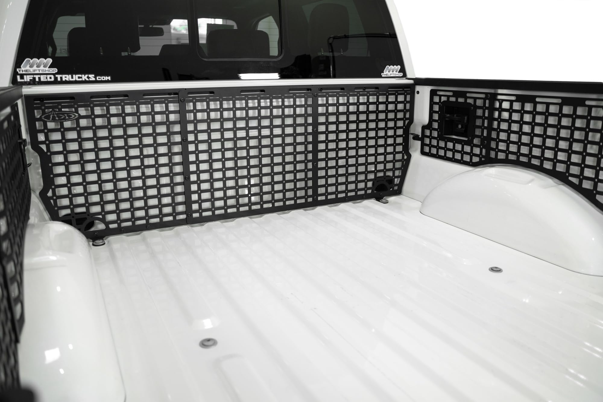 Molle Panels Bed Cab for The 2021-2023 Ford F-150 & Ford F-150 Raptor | Keeps Bed Floor Clear for Larger Loads | Made in The USA | Addictive Desert Designs (Full Kit)
