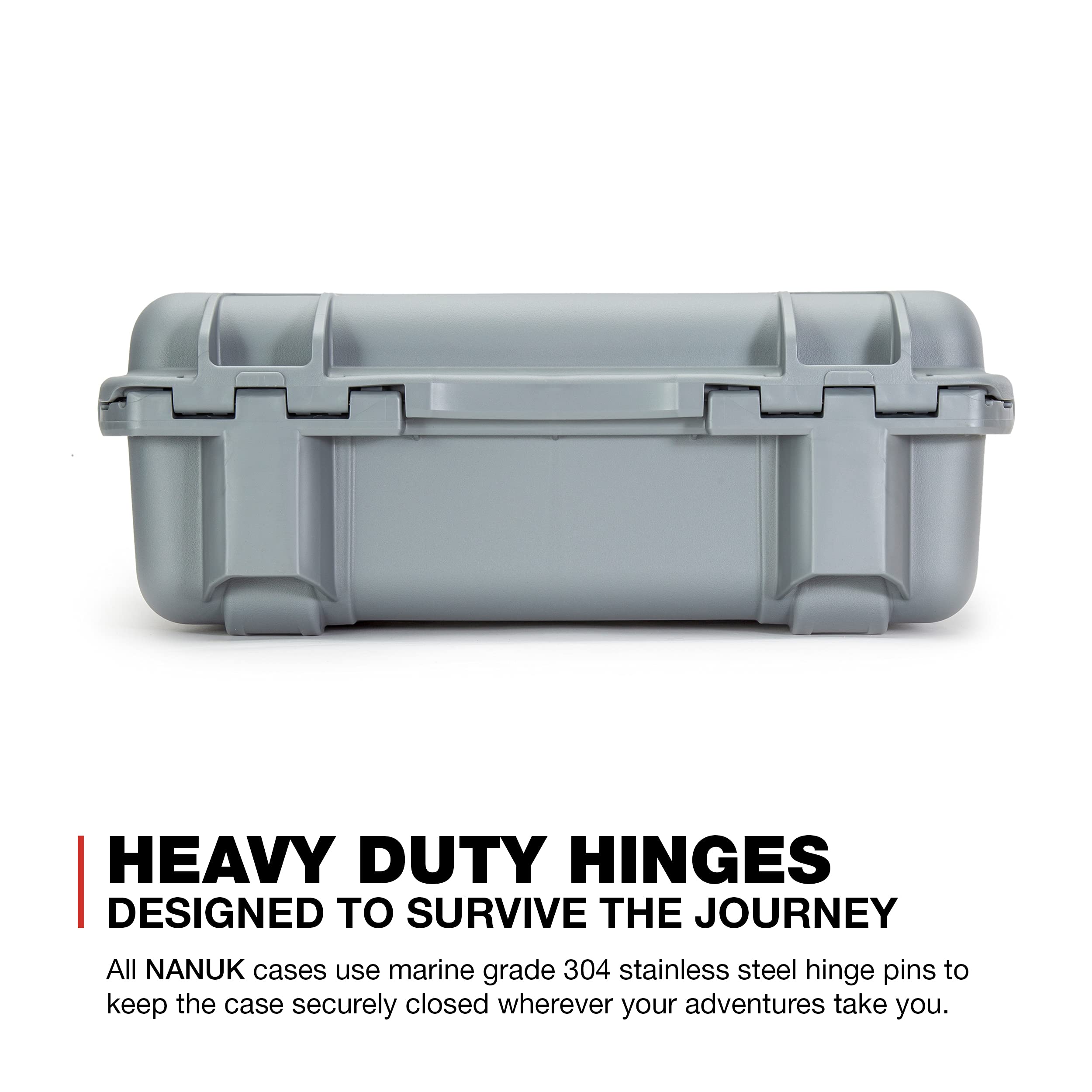 925 Waterproof Hard Case Nanuk 925-0005, Empty, Silver