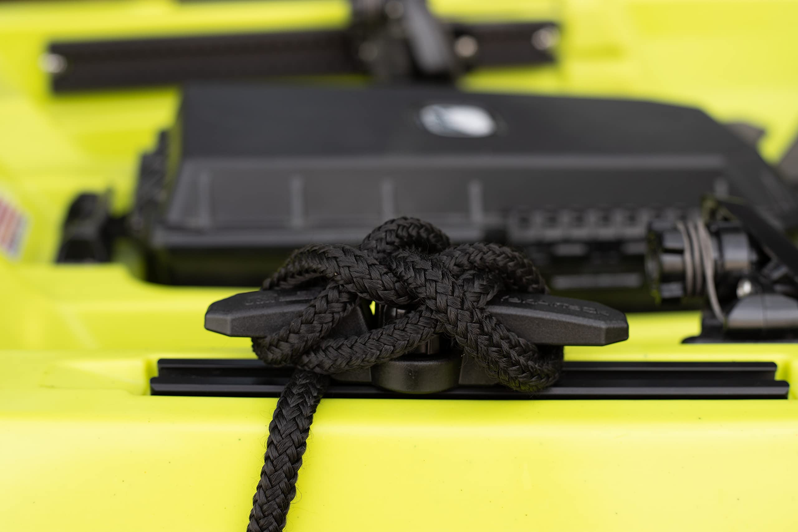 GT Cleat XL – YakAttack Track Mount Line Cleat for 1/2" Rope | Fits GearTrac, MightyMount, & Most Kayak Track Systems | Heavy-Duty Anchor Line Management | USA-Made Yak Attack