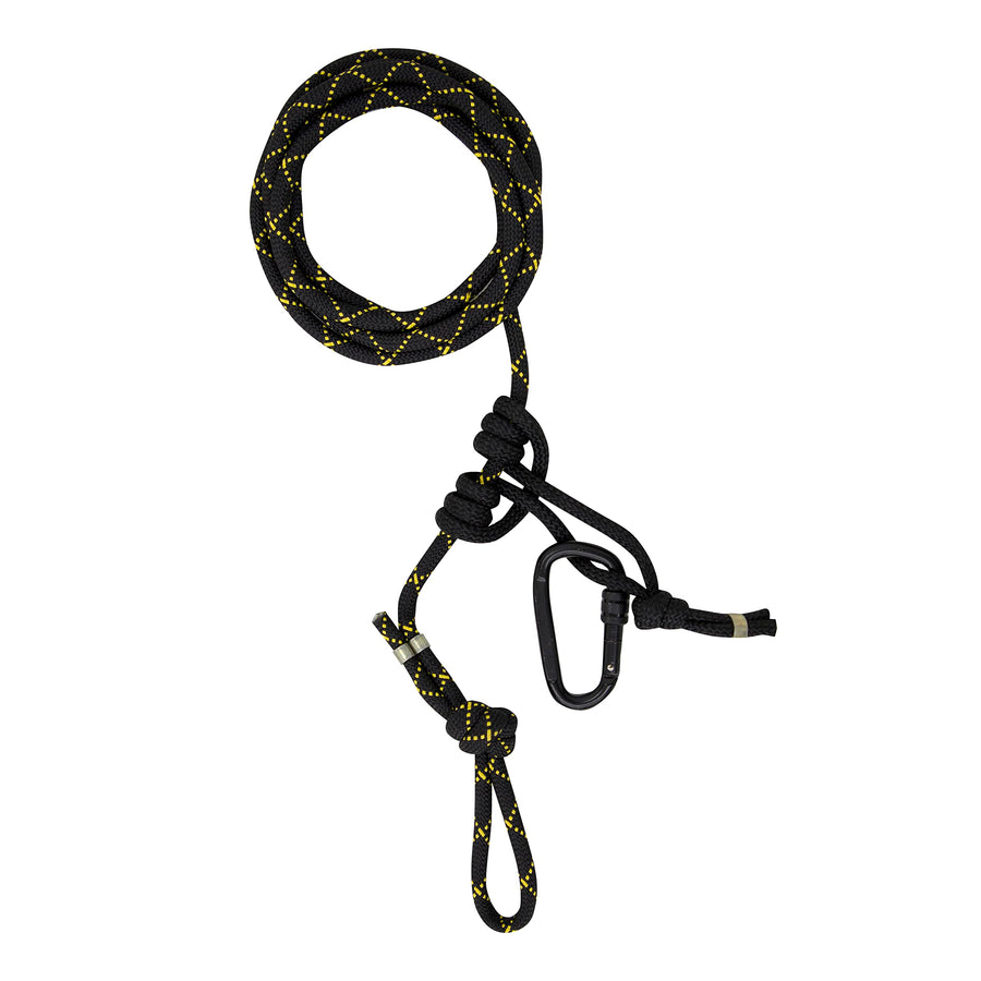 8’ Rivers Edge® Harness Tree Rope, 8' Long-Weather-Resistant Rope, Tree Strap Replacement, Easy to Use, Heavy-Duty Locking Carabiner, 300 lb. Capacity, RE788