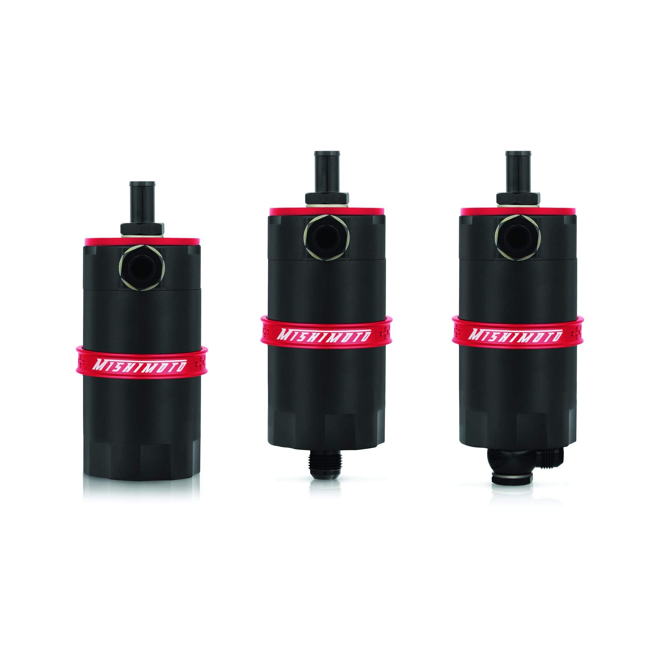 Baffled Oil Catch Can Mishimoto, Red