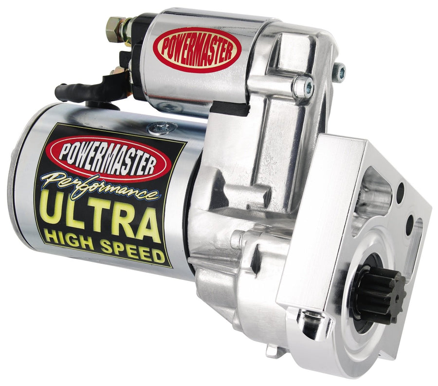 Str Ultra HS Powermaster w/Billet blk Pont, Olds V8 307,455 166T Flwy 1965-81 exc. 301 2.2kw Natural