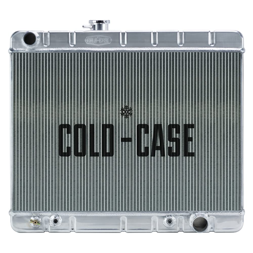 66-67 GTO Radiator COLD - CASE w/o AC AT