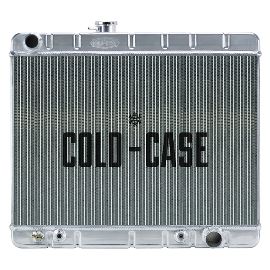 66-67 GTO Radiator COLD - CASE w/o AC AT