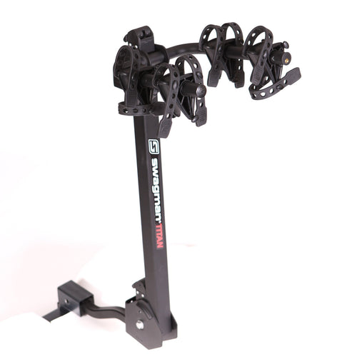 Titan 2 Swagman Folding Hitch Bike Rack, Black, Medium